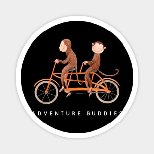 Adventure Buddies- Exploring the World Together Magnet